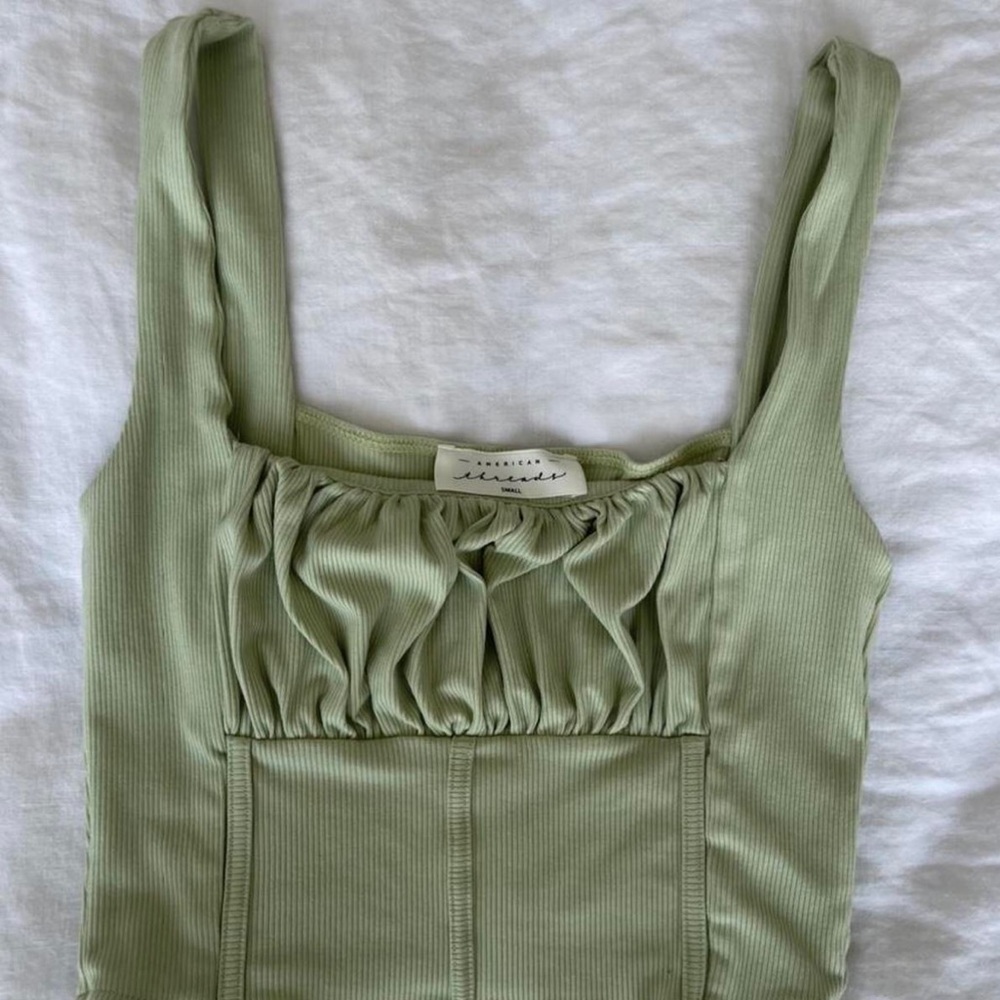 American Threads crop top